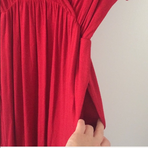 ! Fun Red Dress with pockets - Picture 5 of 5